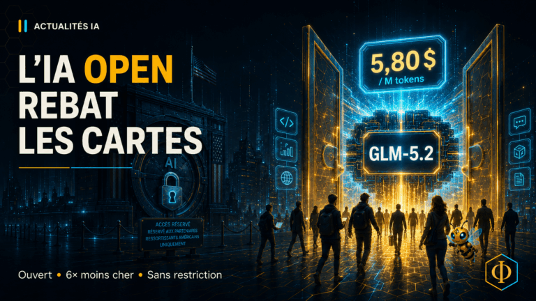 GLM-5.2 : l’IA open chinoise débarque pile quand les États-Unis verrouillent la leur